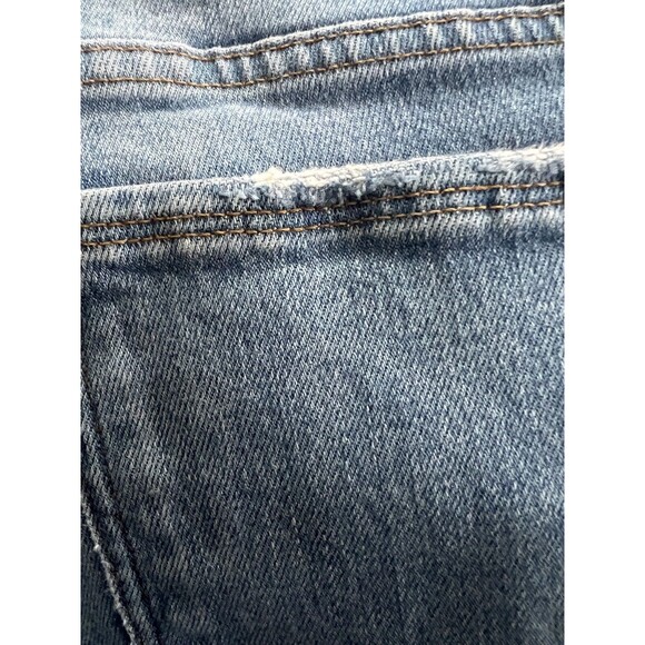 Frame Denim Le Nouveau Straight Womens Size 26 Jeans Frayed Hem Lt Wash Ankle - Picture 5 of 12